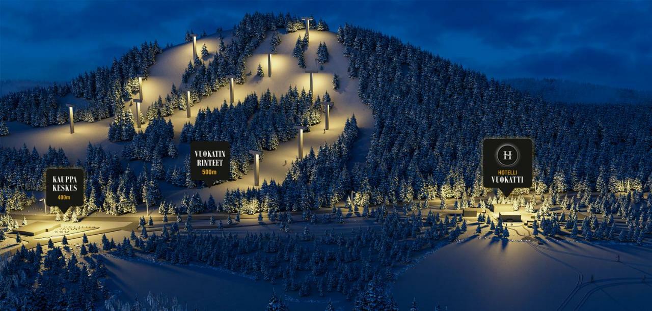 Aateli Lakeside Chalets - Former Vuokatti Suites エクステリア 写真